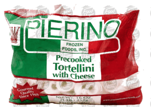 Pierino precooked tortellini with cheese 16 ounce