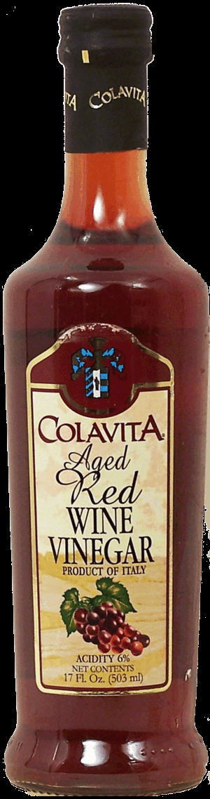 Colavita aged red wine vinegar, product of Italy 17 fluid ounce