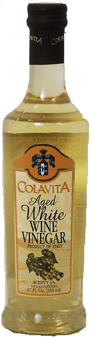 Colavita aged white wine vinegar, product of Italy 17 fluid ounce