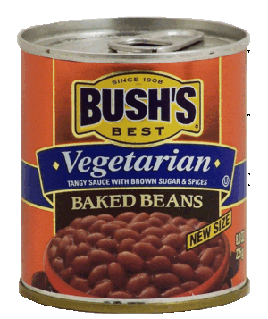 Bush's Best vegetarian baked beans, tangy sauce with brown sugar & spices 8.3 ounce