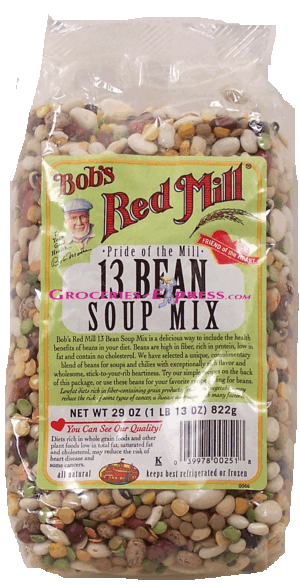 Bob's Red Mill Pride Of The Mill 13 bean soup mix 29 ounce