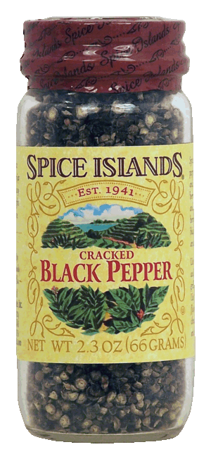 Spice Islands pepper, black cracked 2.3 ounce
