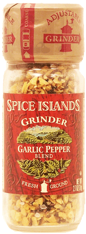 Spice Islands Grinder garlic pepper blend 2.7 ounce