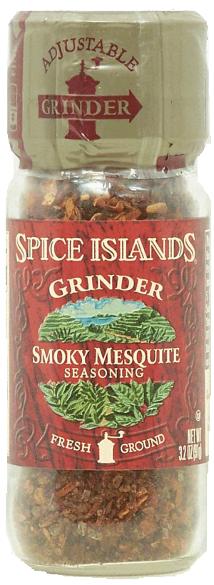 Spice Islands Grinder mesquite smoky seasoning 3.2 ounce