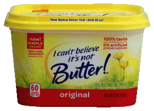 I Can't Believe It's Not Butter! Spread Original w/Sweet Cream Buttermilk 15 ounce