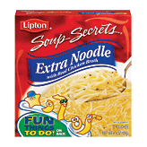 Lipton Soups Soup Secrets Soup Mix Extra Noodle w/Real Chicken Broth 2 Ct 4.9 ounce