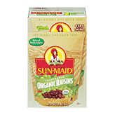 Sun-Maid(R) organic raisins, california sun-dried, 2 pouches 64 ounce
