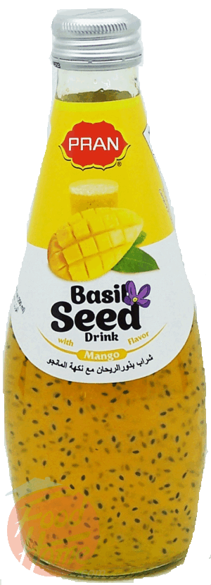 Pran basil seed drink flavored with mango 9.8 fluid ounce