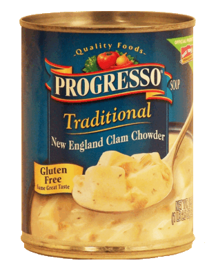 Progresso Traditional new england clam chowder ready to serve soup 18.5 ounce