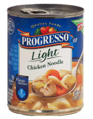 Progresso Light chicken noodle 18.5 ounce