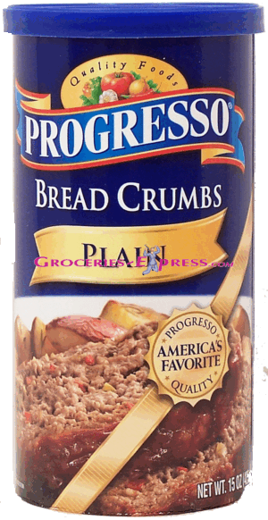 Progresso plain bread crumbs 15 ounce