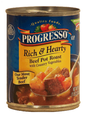 Progresso Rich & Hearty beef pot roast with country vegetables ready to serve soup 18.5 ounce
