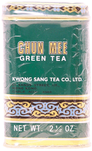 Roland Kwong Sang Tea Co., LTD chun mee green tea 2.5 ounce