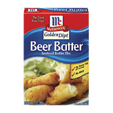 Golden Dipt Seafood Batter Mix Beer Batter 10 ounce
