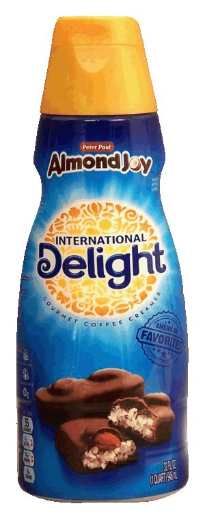 International Delight almond joy flavored gourmet coffee creamer 32 fluid ounce