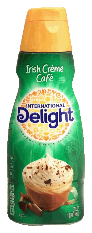 International Delight Coffee-mate irish creme cafe flavored gourmet coffee creamer 32 fluid ounce
