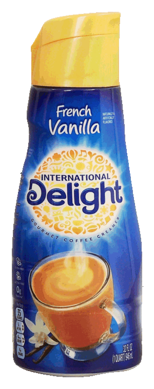 International Delight french vanilla flavored gourmet coffee creamer 32 fluid ounce