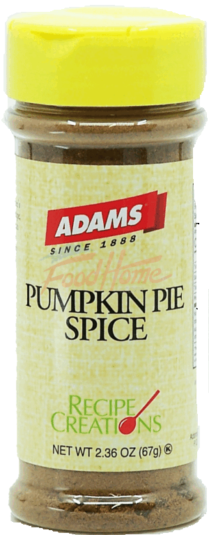 Adams Recipe Creations pumpkin pie spice 2.36 ounce