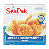 Seapak Shrimp Co. oven crispy jumbo butterfly shrimp 9 ounce