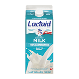 Lactaid Milk 100% Lactose Free Lowfat 0.5 gallon