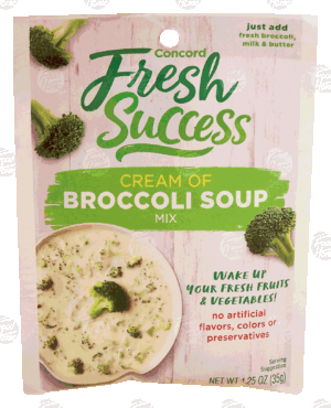 Concord Fresh Success cream of broccoli dry soup mix 4.25 ounce