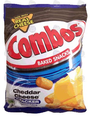 Combos(r) cheddar cheese filled cracker 6.3 ounce