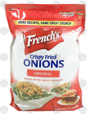 French's crispy fried onions, original 24 ounce