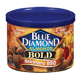 Blue Diamond Bold habanero BBQ flavored almonds 6 ounce