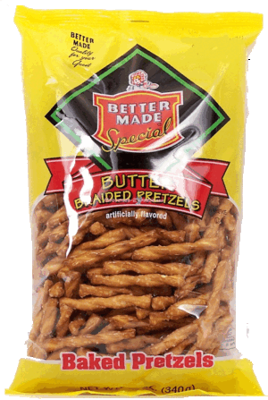 Better Made butter braided pretzels 12 ounce