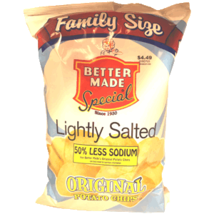 Better Made lightly salted original potato chips 8.5 ounce