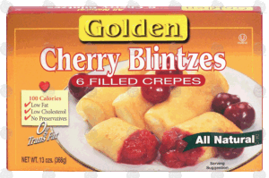 Golden cherry blintzes, 6 filled crepes 13 ounce