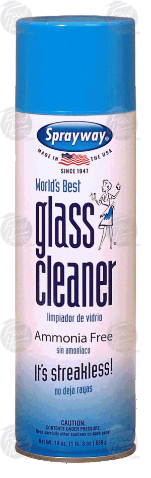 Sprayway glass cleaner, ammonia free 19 ounce