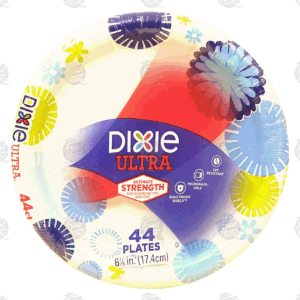 Dixie Ultra paper plates, microwavable, 6 7/8-in. 44 count