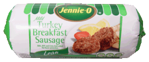 Jennie-o mild turkey breakfast sausage, lean 16 ounce