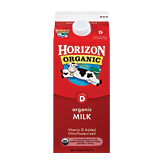 Horizon Organic Milk Vitamin D Added 0.5 gallon