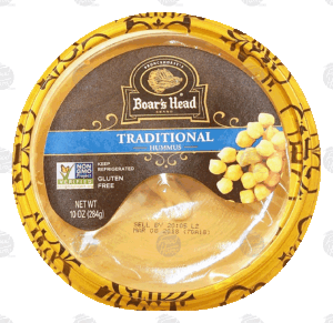 Boar's Head traditional hummus, gluten-free 10 ounce