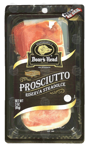 Boar's Head Riserva Stradolce prosciutto, sliced 3 ounce