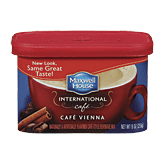 Maxwell House International Cafe cafe vienna flavored cafe-style beverage mix 9 ounce