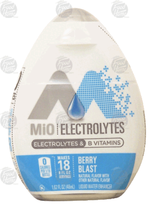 MiO Electrolytes berry blast flavor liquid, 18-servings 1.62 fluid ounce