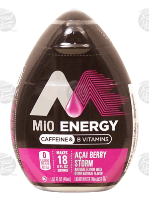 MiO Energy acai berry storm flavor, 18-servings 1.62 fluid ounce
