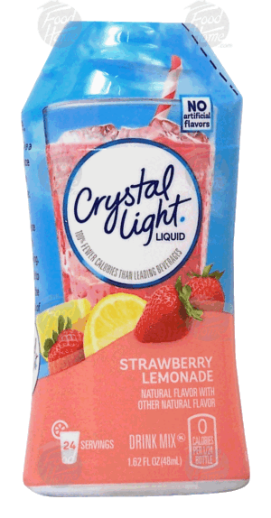 Crystal Light strawberry lemonade liquid drink mix, 24-servings 1.62 fluid ounce