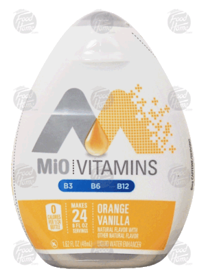 MiO Vitamins orange vanilla flavor liquid drink mix, 24-servings 1.62 fluid ounce