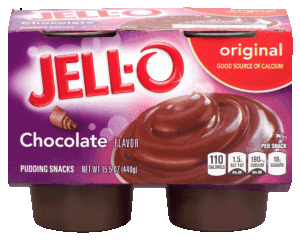 Jell-o chocolate pudding snacks, 4 cups, refrigerated item 15.5 ounce