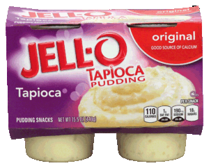 Jell-o tapioca pudding, 4 cups, refrigerated item 15.5 ounce