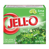 Jell-o Gelatin Dessert Lime 3 ounce