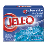 Jell-o Gelatin Dessert Berry Blue 6 ounce