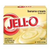 Jell-o Pudding & Pie Filling Instant Banana Cream 5.1 ounce