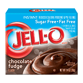 Jell-o Pudding & Pie Filling Instant Chocolate Fudge Sugar Free & Fat Free 1.4 ounce