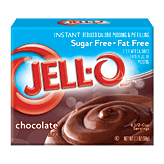 Jell-o Pudding & Pie Filling Instant Chocolate Sugar Free & Fat Free 2.1 ounce
