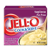 Jell-o Pudding Tapioca Fat Free Cook & Serve 3 ounce